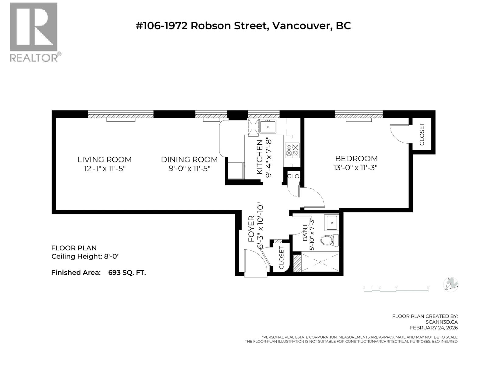 106 1972 Robson Street, Vancouver, British Columbia  V6G 1E8 - Photo 36 - R3095459
