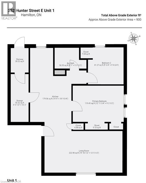 352 Hunter Street E Unit# 1, Hamilton, Ontario L8N 1N8 - Photo 7 - 40808619