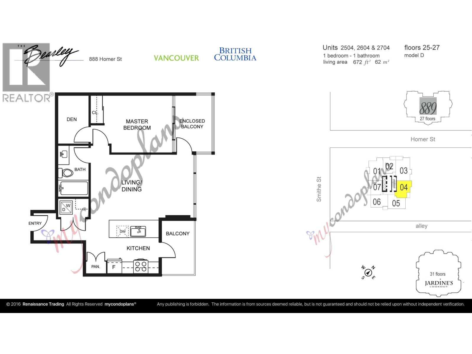 2504 888 Homer Street, Vancouver, British Columbia  V6B 0H7 - Photo 26 - R3095167