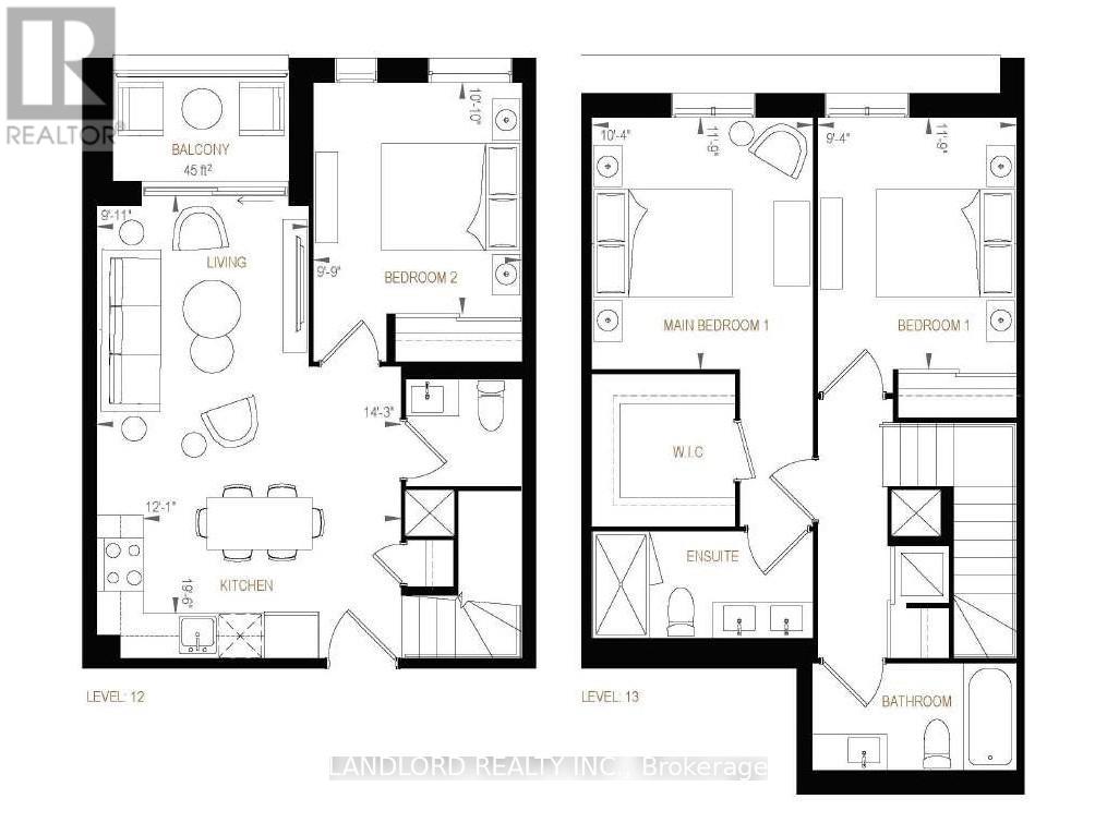 1207 - 3100 Keele Street, Toronto, Ontario  M3M 0E1 - Photo 2 - W12841222