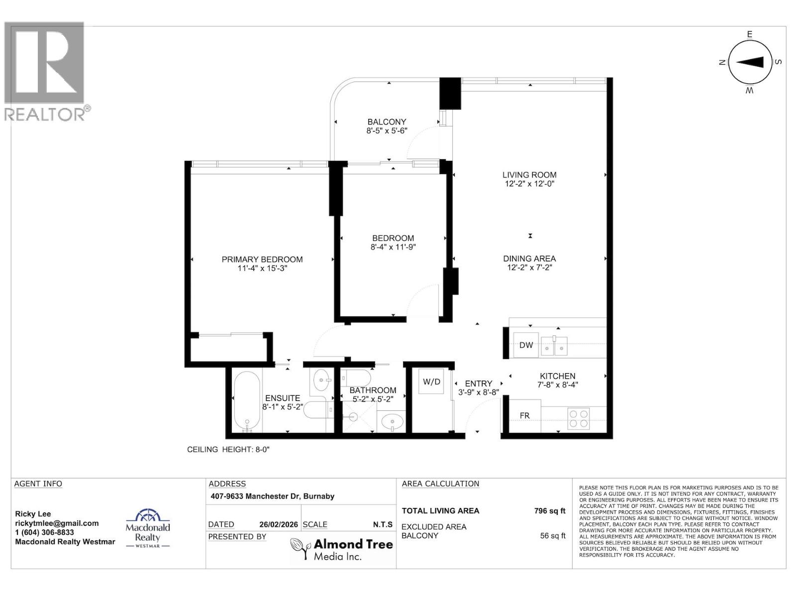 407 9633 Manchester Drive, Burnaby, British Columbia  V3N 4Y9 - Photo 32 - R3095693