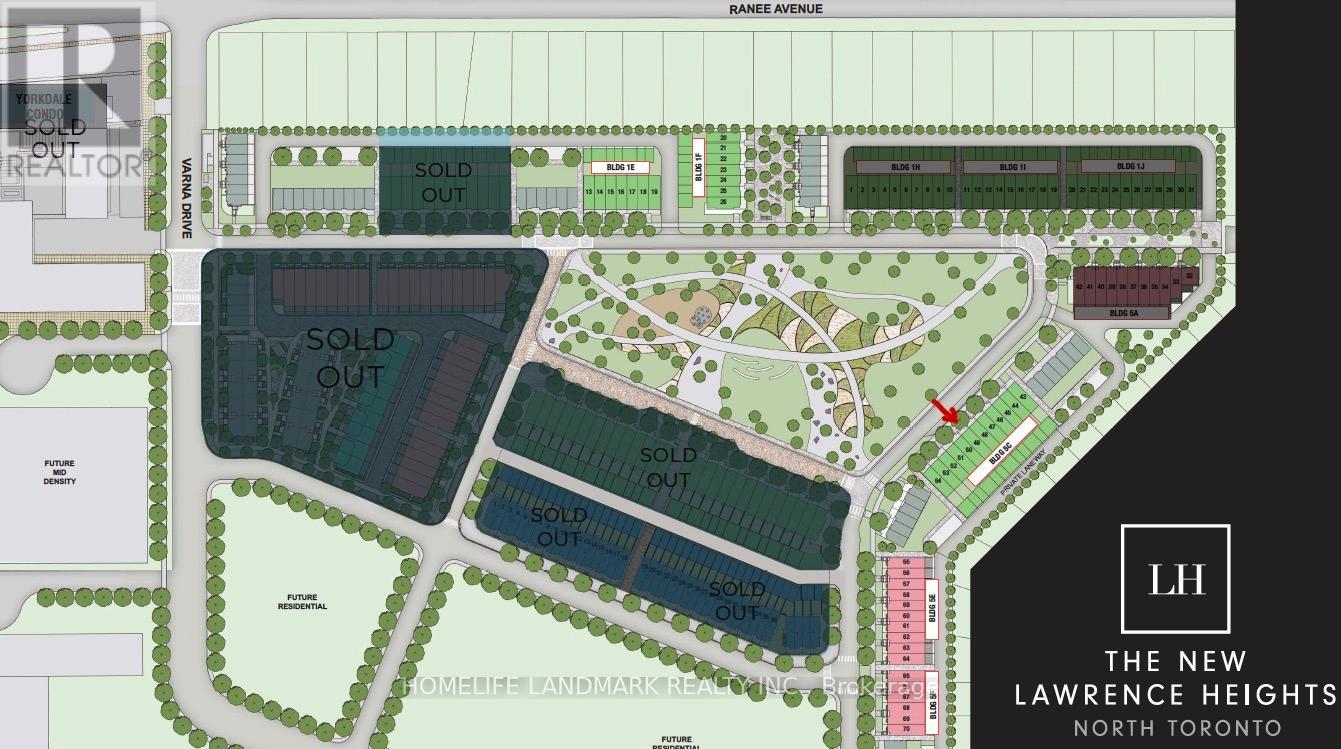 Block 5c, Potl 49 - 424 Lawrence Heights Way, Toronto, Ontario  M6A 2M3 - Photo 12 - C12841996