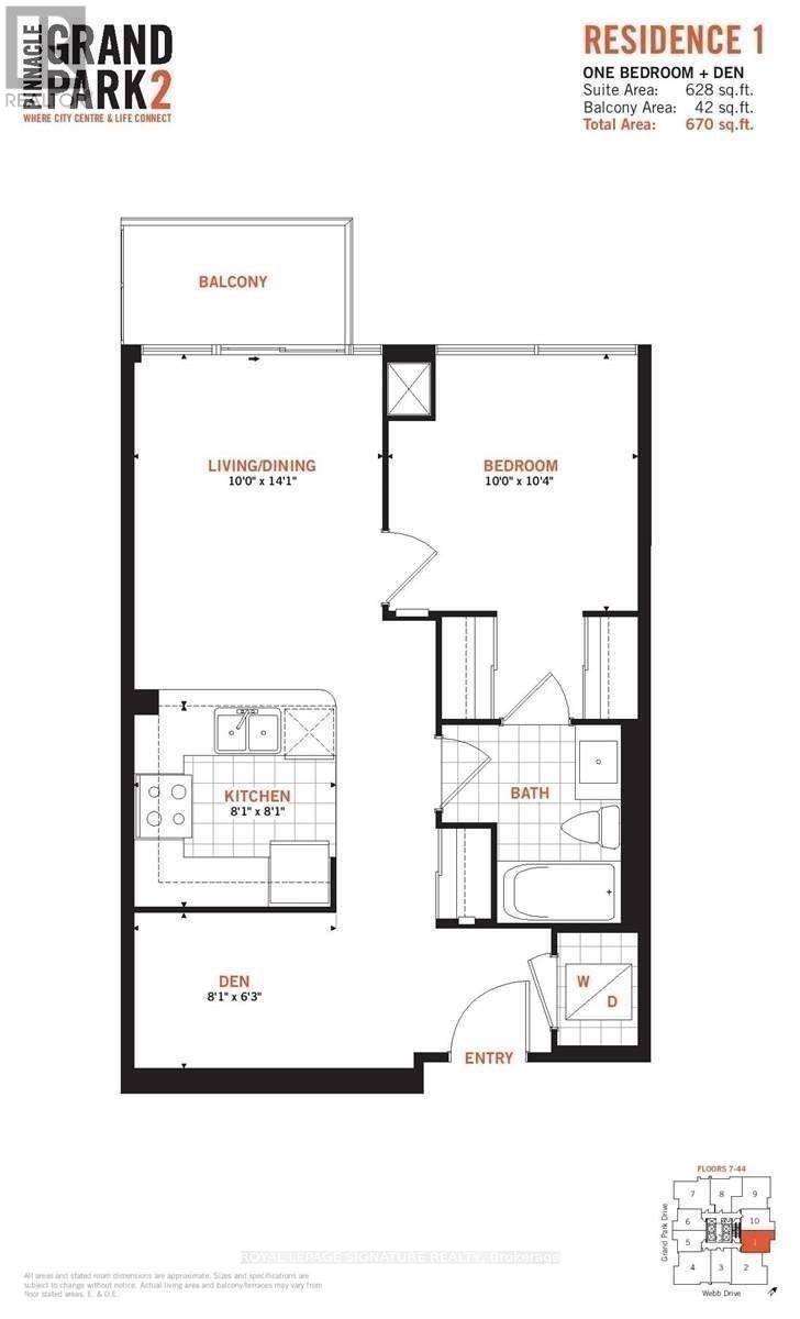 3301 - 3975 Grand Park Drive, Mississauga (City Centre), Ontario  L5B 4M6 - Photo 33 - W12842084