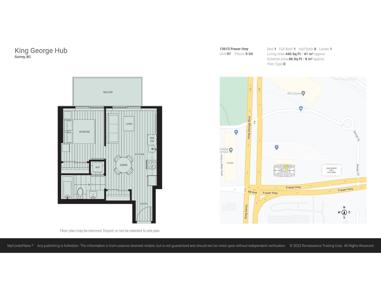 2107 13615 Fraser Highway, Surrey, British Columbia  V3T 0P7 - Photo 15 - R3095867