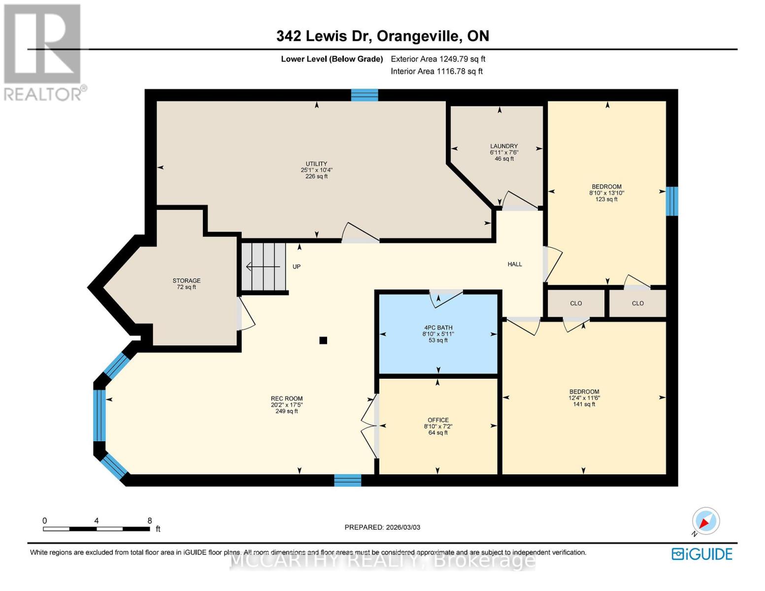 342 Lewis Drive, Orangeville, Ontario  L9W 4P8 - Photo 36 - W12842656