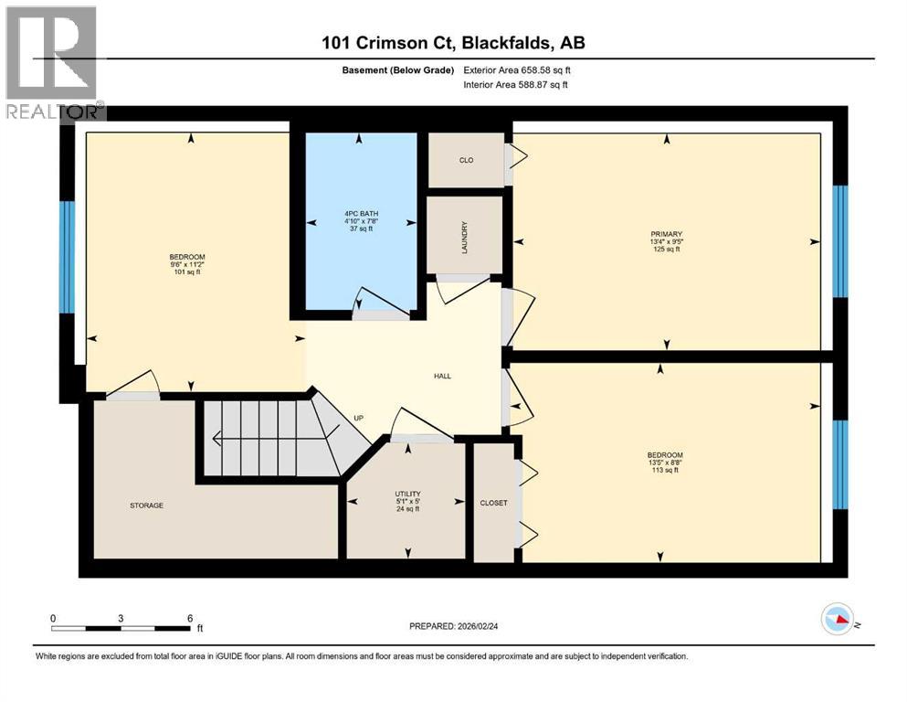 101 Crimson Court, Blackfalds, Alberta  T4M 0A7 - Photo 22 - A2288827