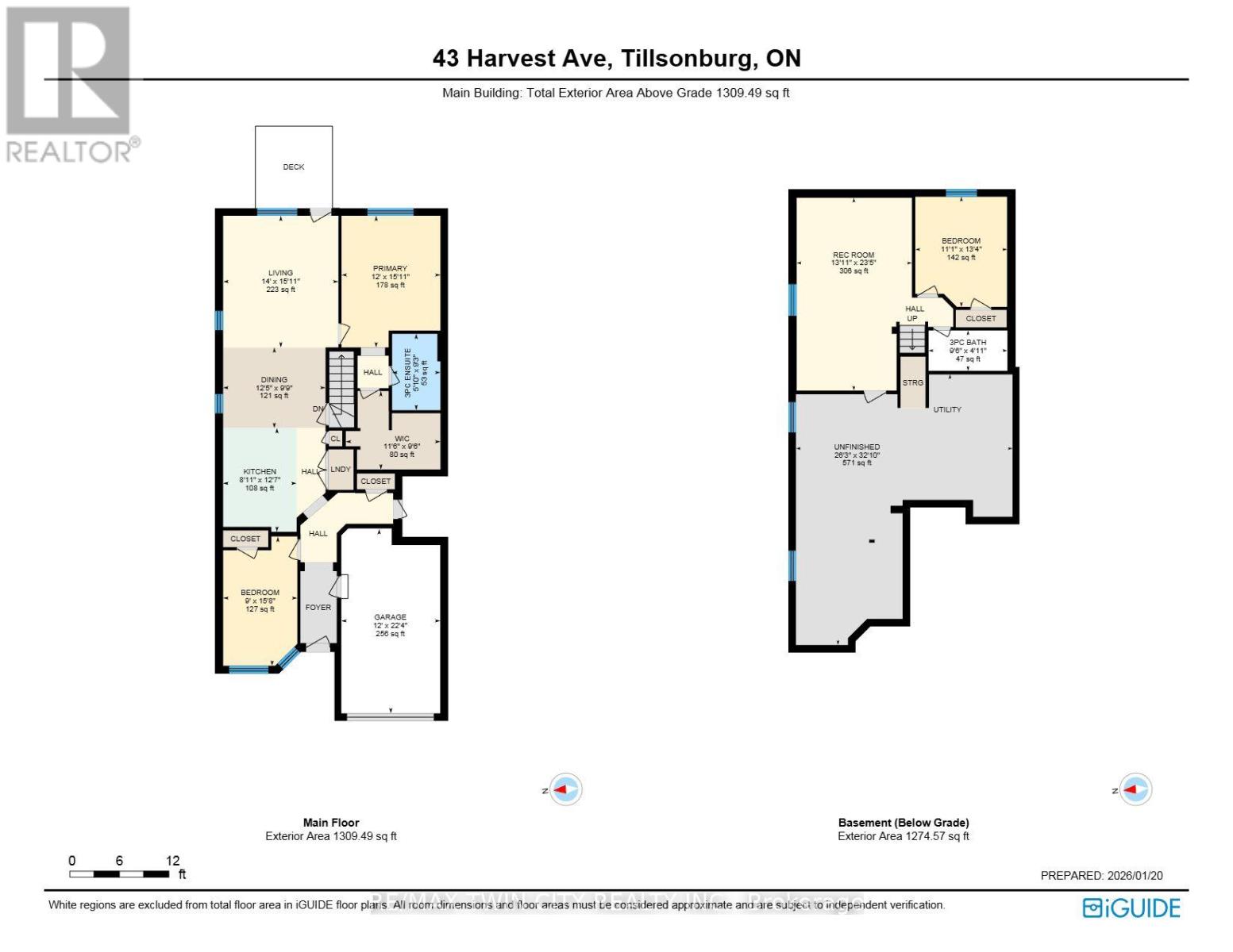 43 Harvest Avenue, Tillsonburg, Ontario  N4G 0H9 - Photo 41 - X12843764