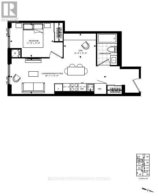 4022 - 28 Widmer Street, Toronto, Ontario  M5V 0T2 - Photo 11 - C12792872