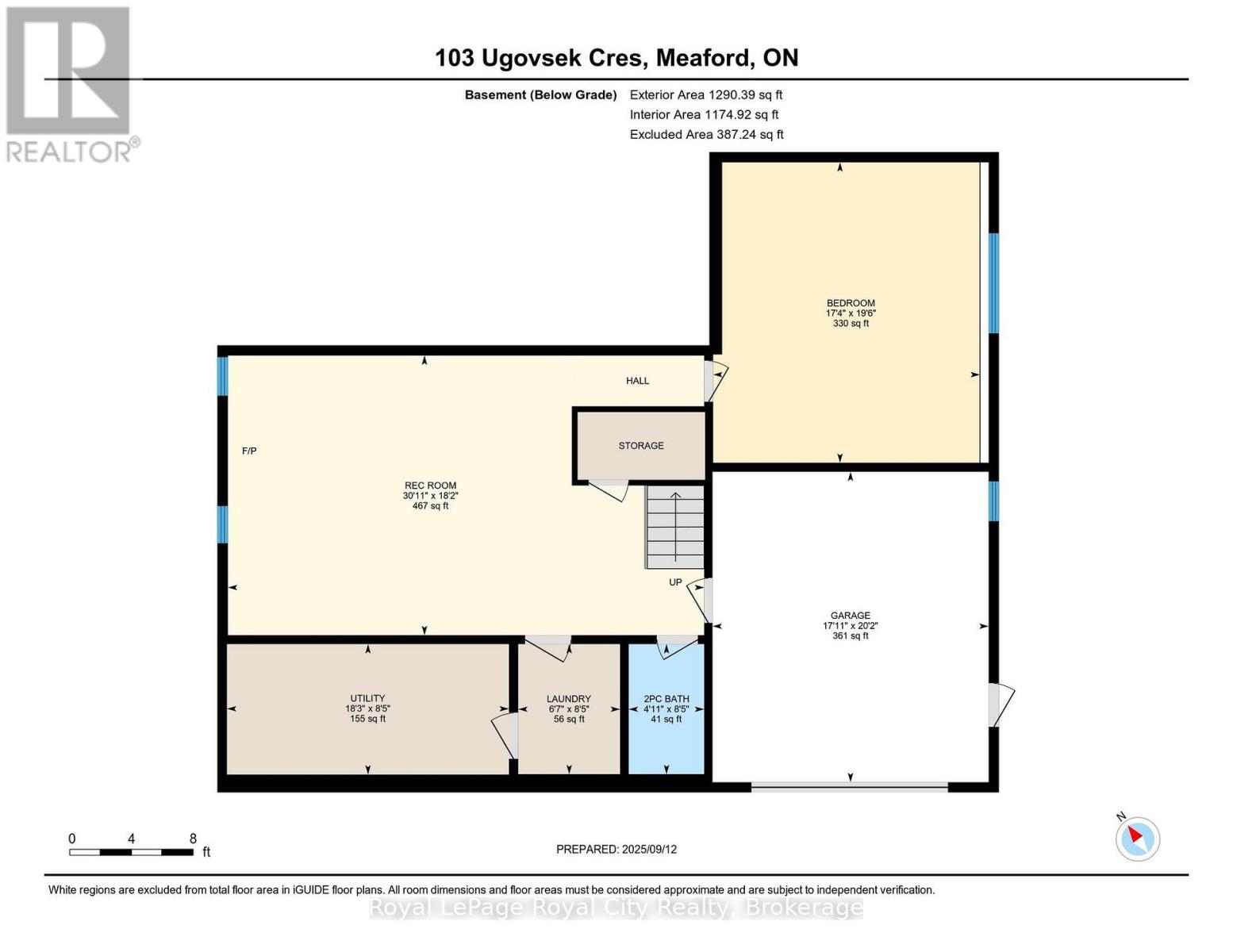 103 Ugovsek Crescent, Meaford, Ontario  N0H 1B0 - Photo 39 - X12748248