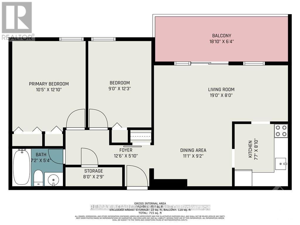 717 - 2000 Jasmine Crescent, Ottawa, Ontario  K1J 8K4 - Photo 2 - X12845040