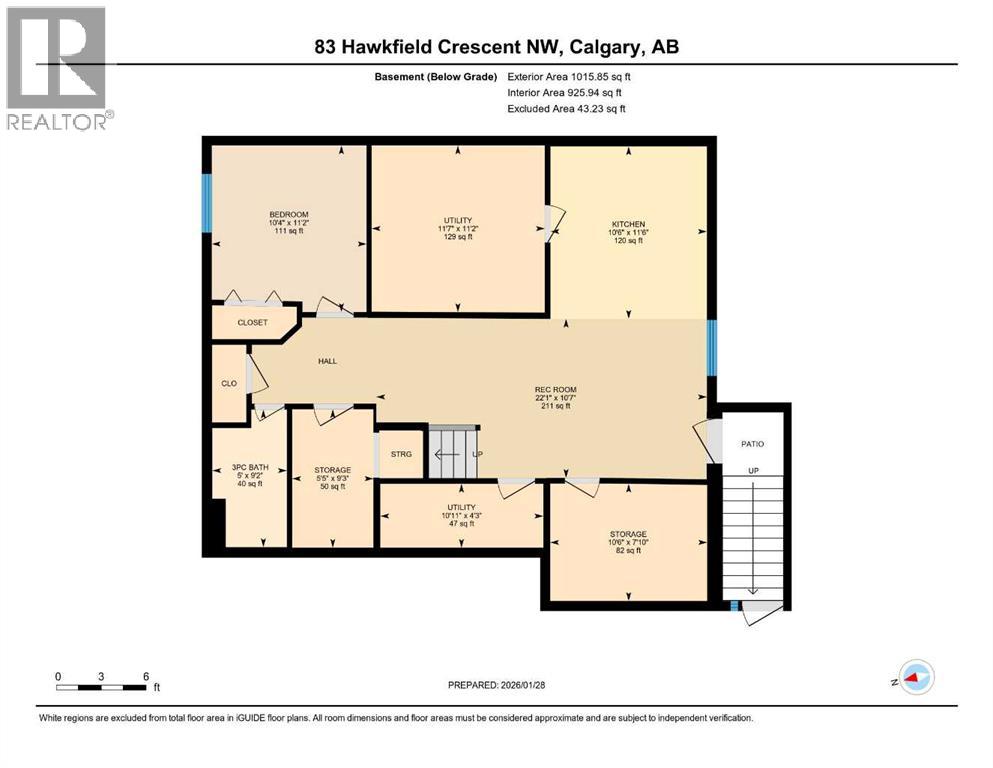 83 Hawkfield Crescent Nw, Calgary, Alberta  Y3G 1Z4 - Photo 37 - A2282943