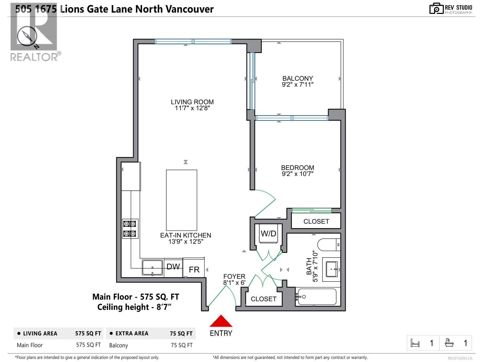 505 1675 Lions Gate Lane, North Vancouver, British Columbia  V7P 3B4 - Photo 10 - R3085879