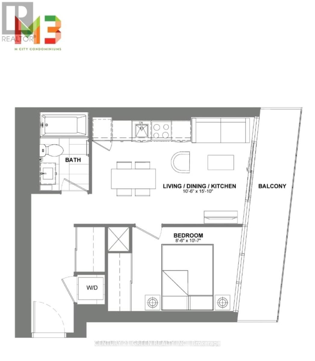 1601 - 448 Burnhamthorpe Road W, Mississauga, Ontario  L5B 4M6 - Photo 10 - W12846078