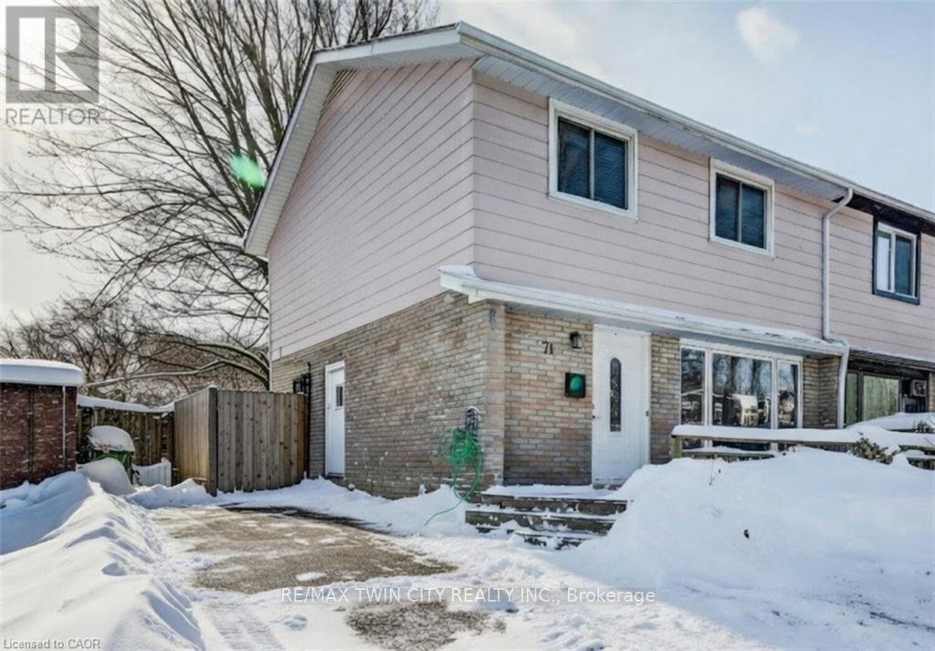 71 SHADELAND CRESCENT, Kitchener, Ontario