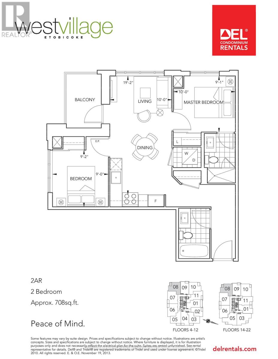 522 - 2 Eva Road, Toronto, Ontario  M9C 0A9 - Photo 22 - W12836892