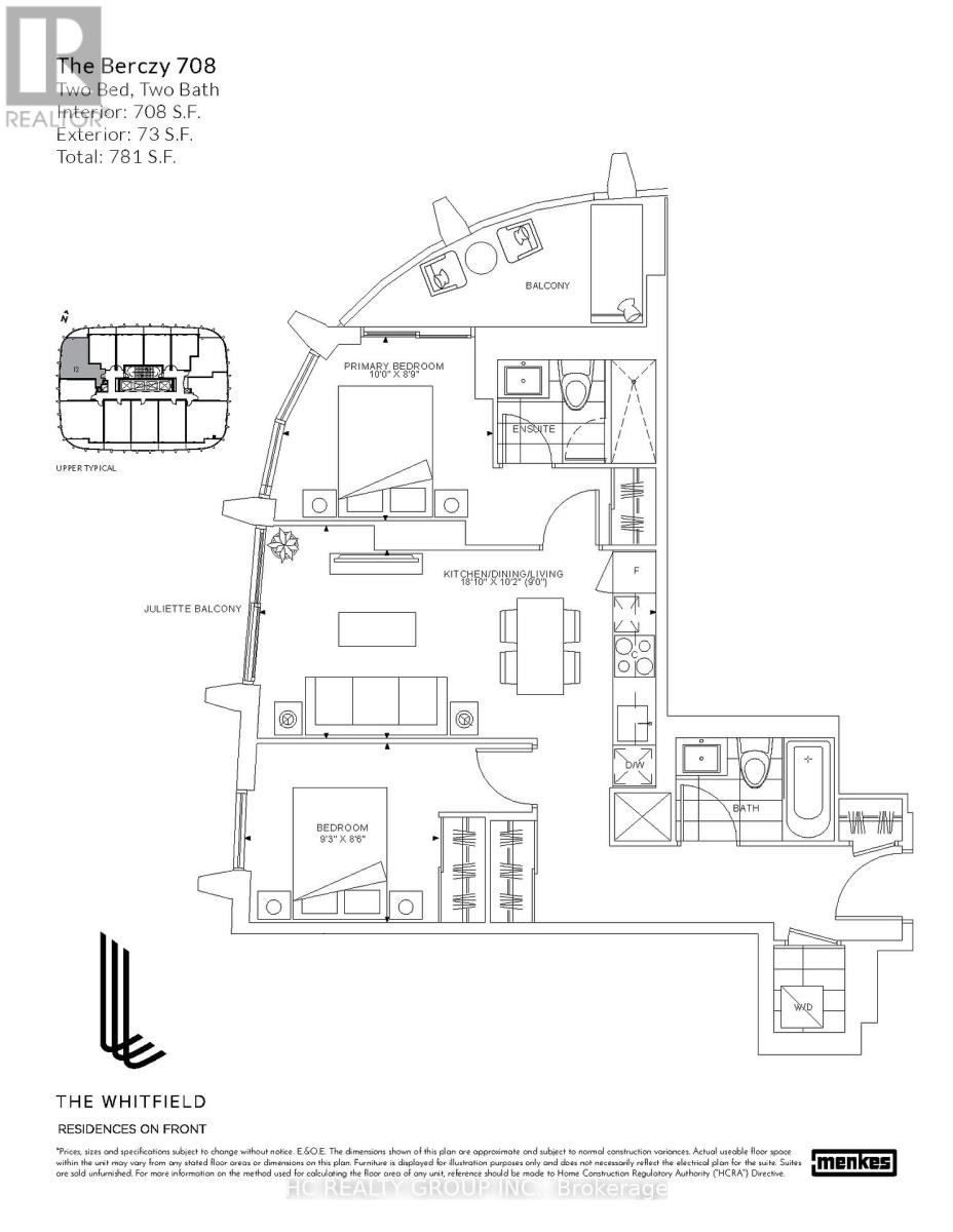1712 - 180 Front Street E, Toronto, Ontario  M5A 2P5 - Photo 7 - C12846726