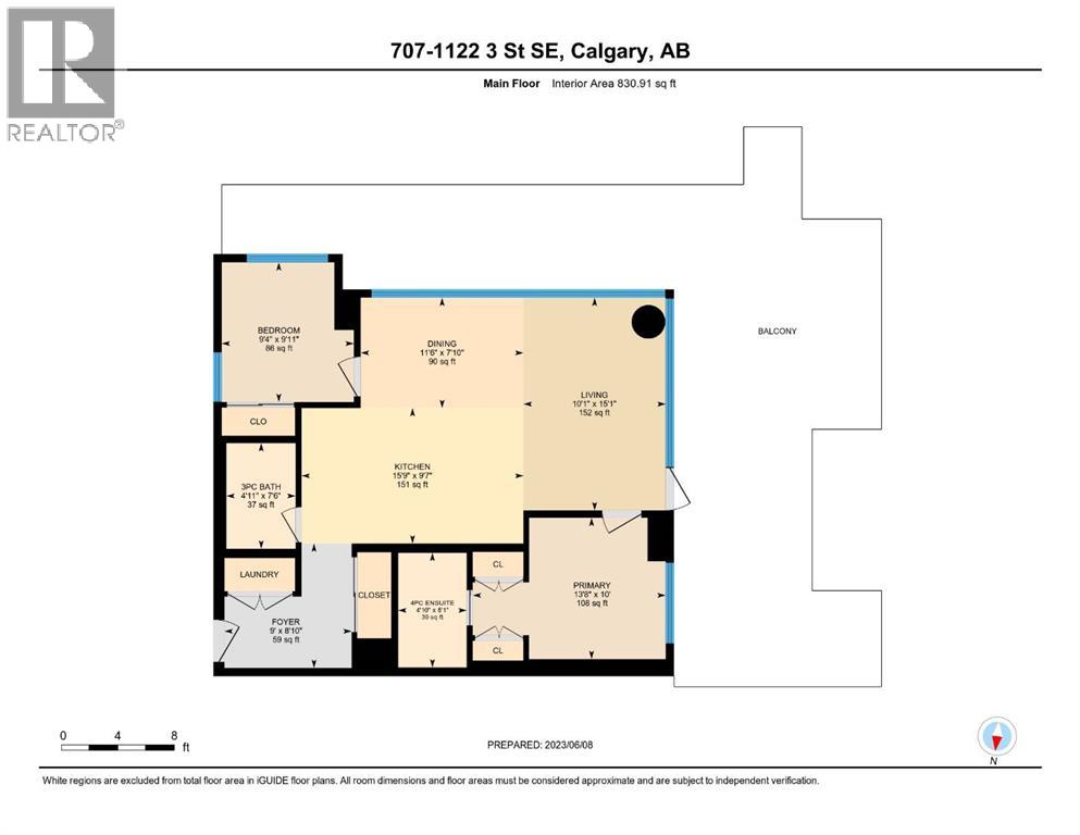 707, 1122 3 Street Se, Calgary, Alberta  T2G 1H7 - Photo 31 - A2282782
