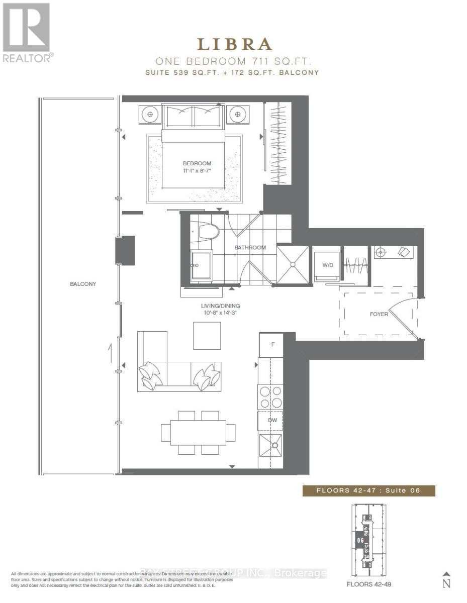 4606 - 3 Gloucester Street, Toronto, Ontario  M4Y 0C6 - Photo 2 - C12846952