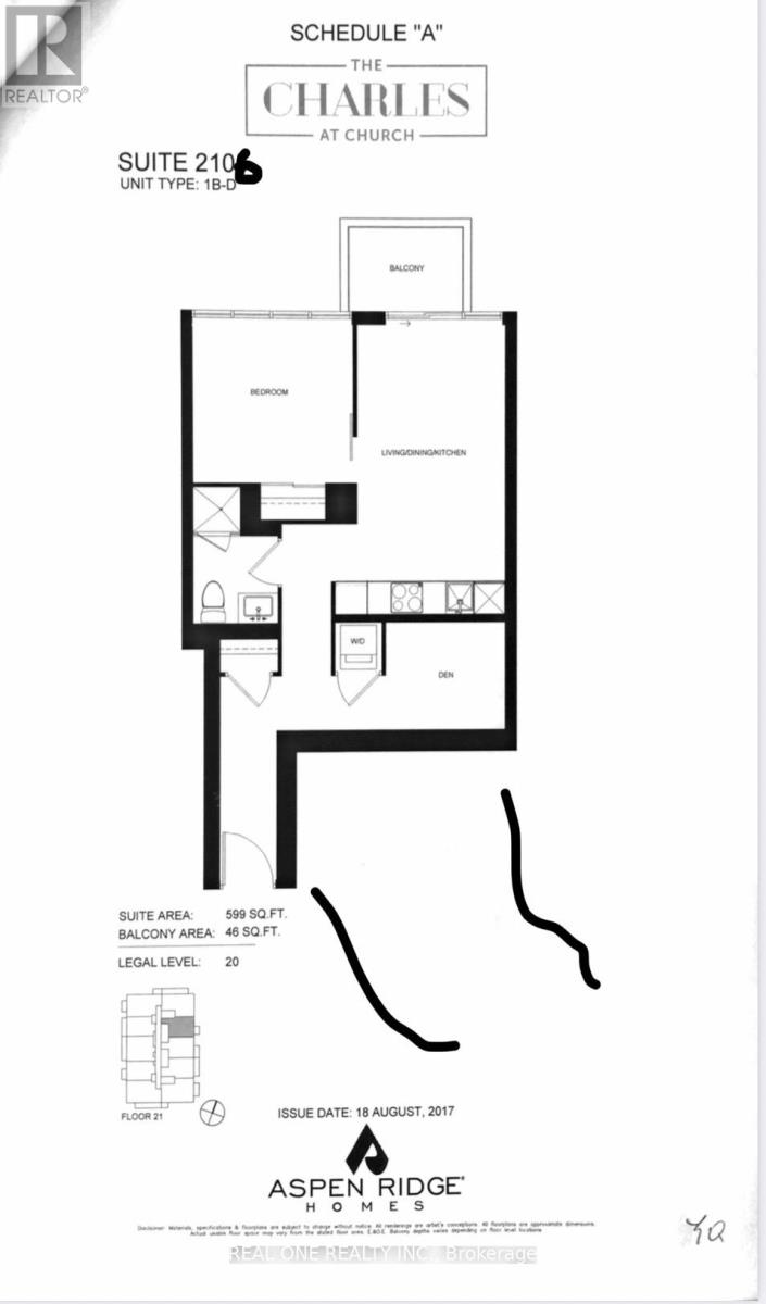 2106 - 634 Church Street, Toronto, Ontario  M4Y 2G3 - Photo 2 - C12847096