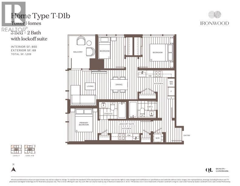 509 609 Tyndall Street, Coquitlam, British Columbia  V3J 3S8 - Photo 4 - R3092203