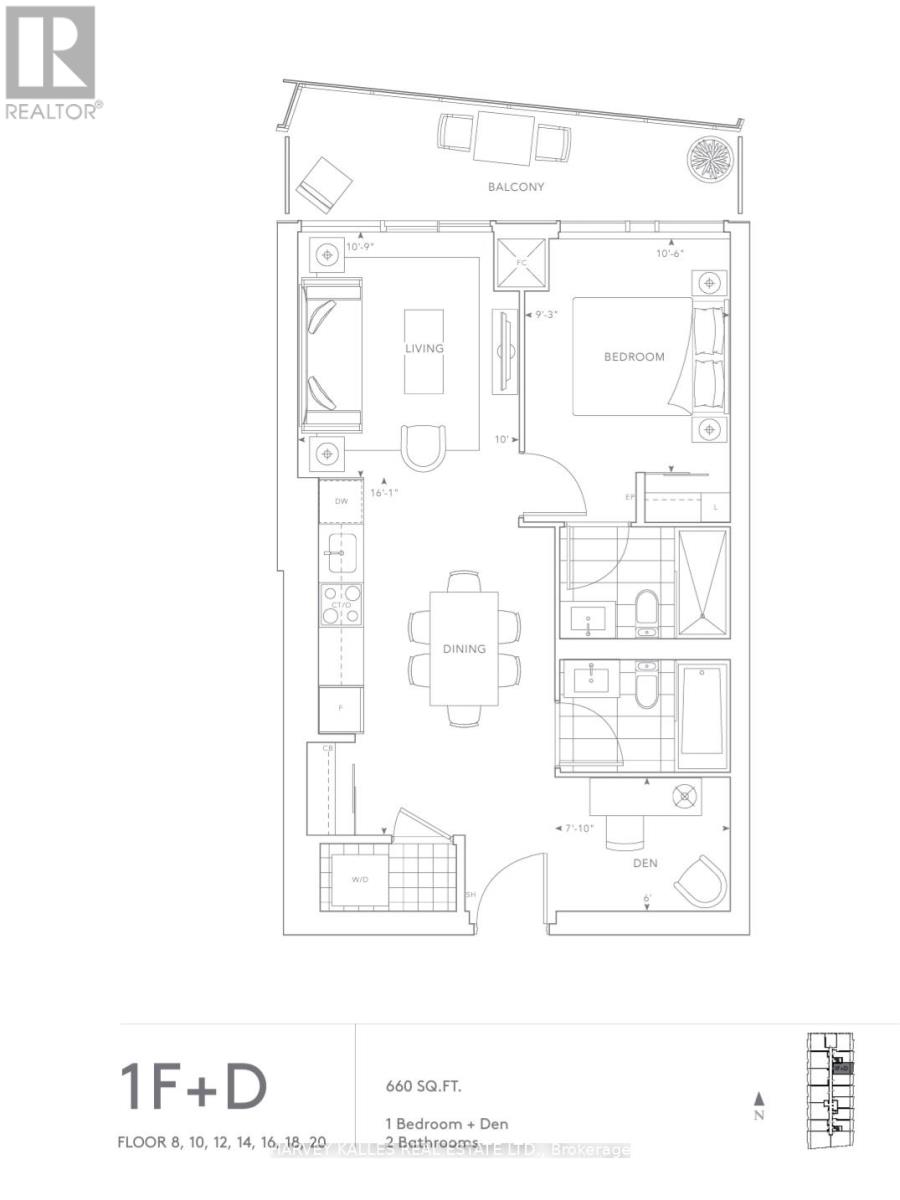 1308 - 480 Front Street W, Toronto, Ontario  M5V 0V5 - Photo 27 - C12847492