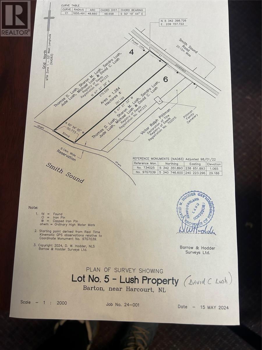 Lot # 05 Smith Sound Road, Harcourt, Newfoundland & Labrador  A5A 3A1 - Photo 5 - 1294947