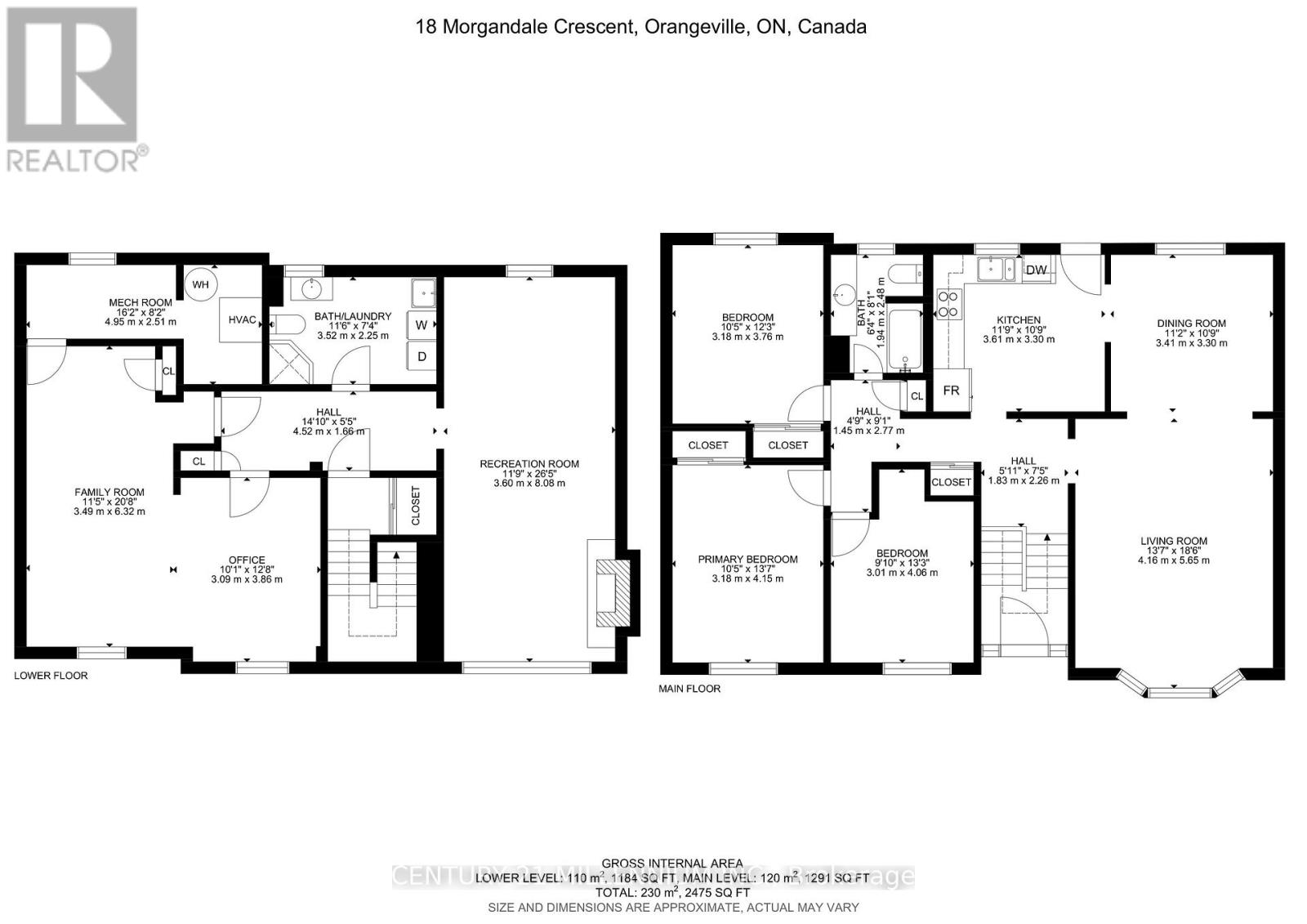 18 Morgandale Crescent E, Orangeville, Ontario  L9W 3C7 - Photo 35 - W12848752