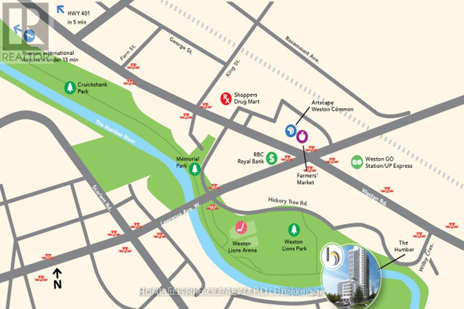 1005 - 10 Wilby Crescent, Toronto, Ontario  M9N 1E5 - Photo 48 - W12848862