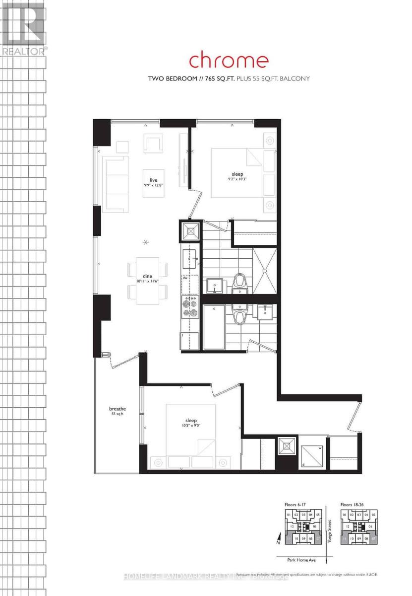 1207 - 5180 Yonge Street, Toronto, Ontario  M2N 0K5 - Photo 4 - C12818884