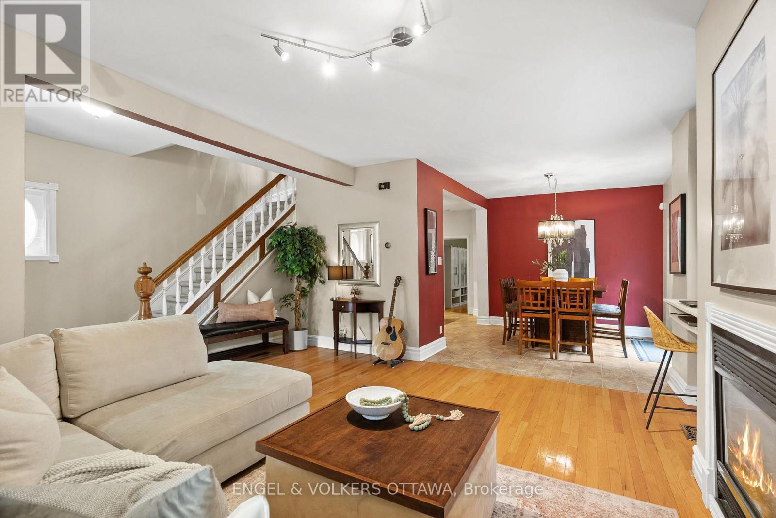 This detached home is steeped in character, providing thoughtful updates and a highly functional layout without losing any of its original charm.Situated on a desirable corner lot with private outdoor space and parking for three vehicles, including an attached garage, it delivers bothcomfort and versatility in a truly enviable Centretown location.The main floor is anchored by a generous central kitchen, seamlessly connectingthe homes open living and dining spaces. At the front, a cozy living room with a gas fireplace welcomes you in, while at the back, the dining areaopens through sliding doors to a side yard thats both private and inviting, perfect for dining and entertaining alfresco. A convenient three-piecebathroom completes the main level.Upstairs, the second floor features three well-sized bedrooms and a full bathroom. The third level features aspacious loft with vaulted ceilings, providing a flexible retreat that can serve as a home office, creative studio, guest suite or additional livingspace. The unfinished basement offers ample storage and laundry.The location is one of Ottawas most popular; just steps to Bank Street,Chinatown and only minutes to Hintonburg, youll enjoy immediate access to shops, cafés, dining and transit. With all it has to offer, 505 Lyon Ststrikes the perfect balance between downtown vibrancy and the warmth and comfort of home. (id:48254)