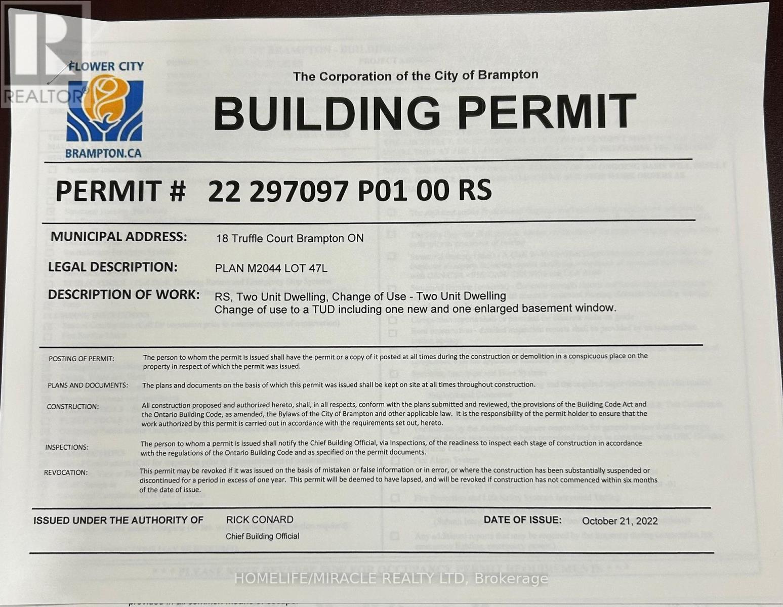 18 Truffle Court, Brampton, Ontario  L7A 5A6 - Photo 50 - W12849242