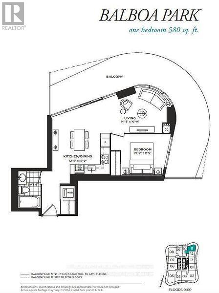 1011 - 11 Wellesley Street W, Toronto (Bay Street Corridor), Ontario  M4Y 1E8 - Photo 12 - C12849774