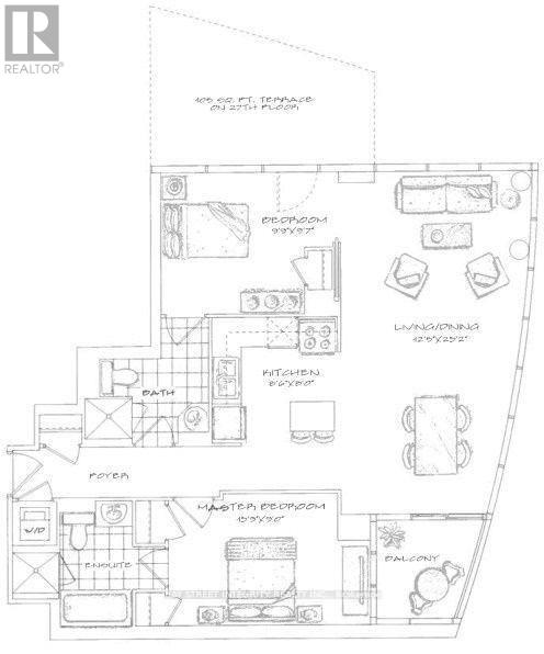 Uph 3202 - 600 Fleet Street, Toronto, Ontario  M5V 1B7 - Photo 12 - C12849886