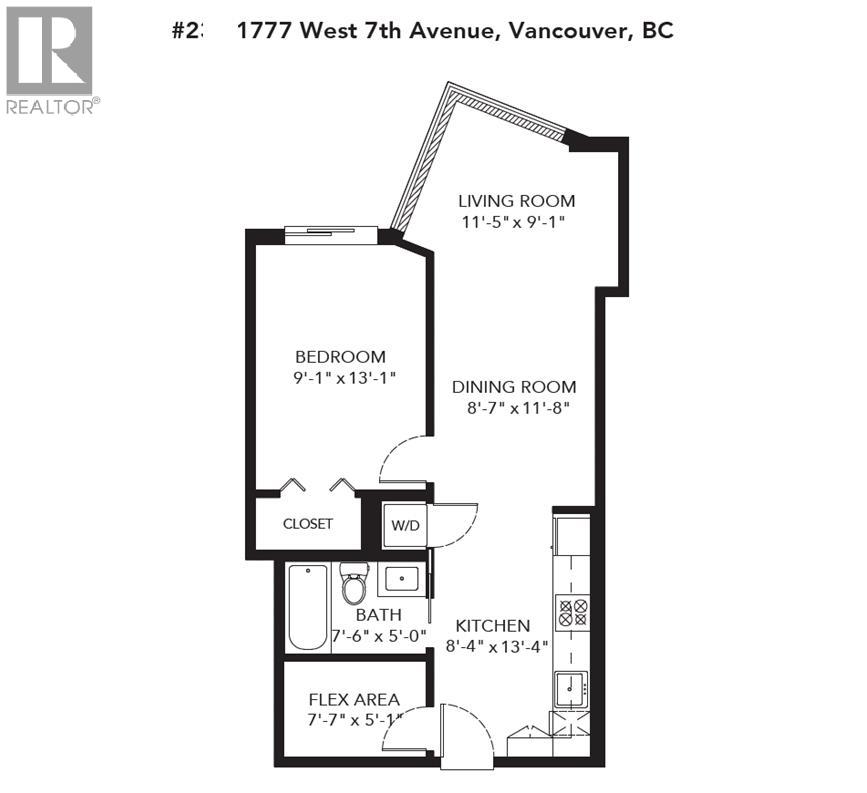 232 1777 W 7th Avenue, Vancouver, British Columbia  V6J 0E5 - Photo 11 - R3091899