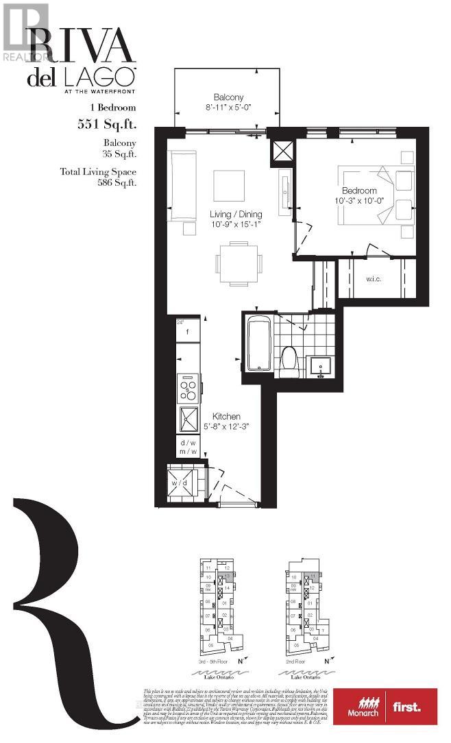 413 - 110 Marine Parade Drive, Toronto (Mimico), Ontario  M8V 0A3 - Photo 19 - W12852346