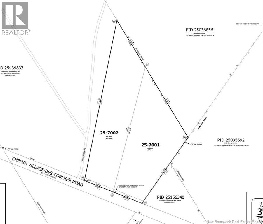 Lot Cormier Village Road, Saint-Paul, New Brunswick  E4T 3H3 - Photo 2 - NB131932