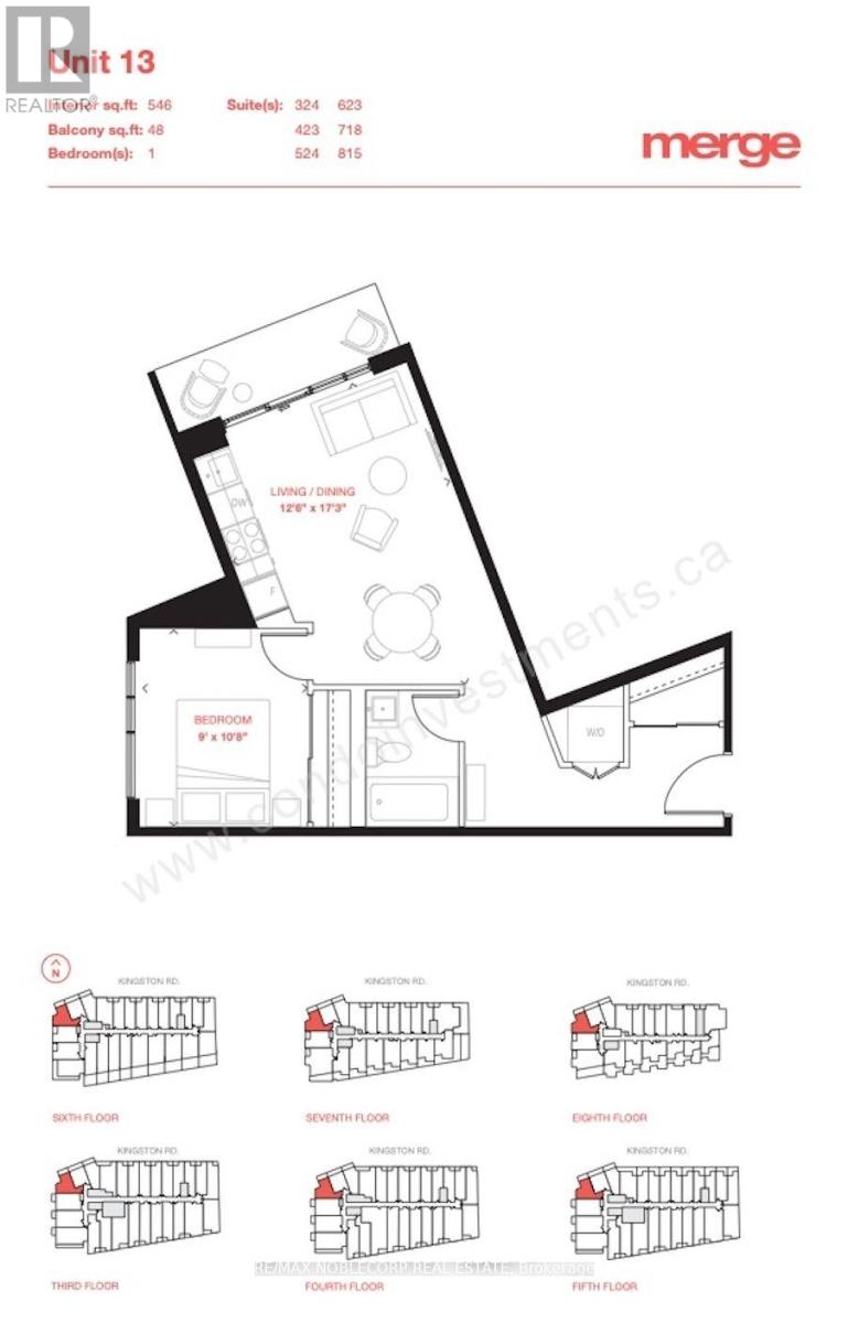 524 - 90 Glen Everest Road, Toronto, Ontario  M1N 0C3 - Photo 5 - E12850536