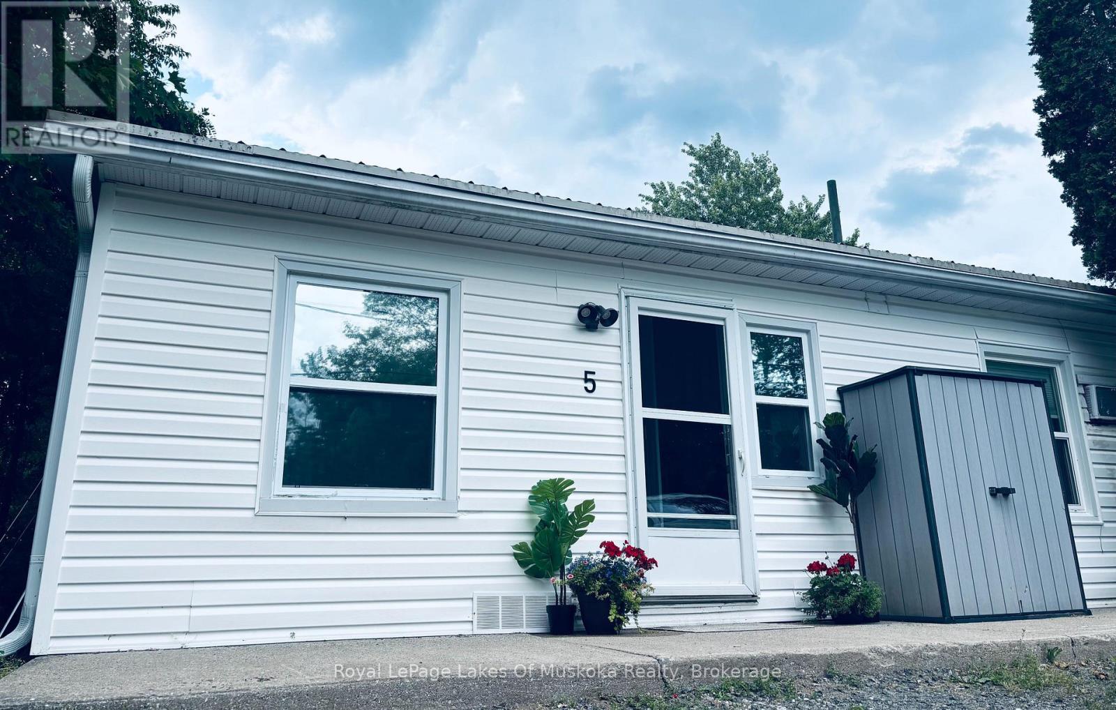 5 - 1115 KAHSHE LAKE ROAD, Gravenhurst, Ontario