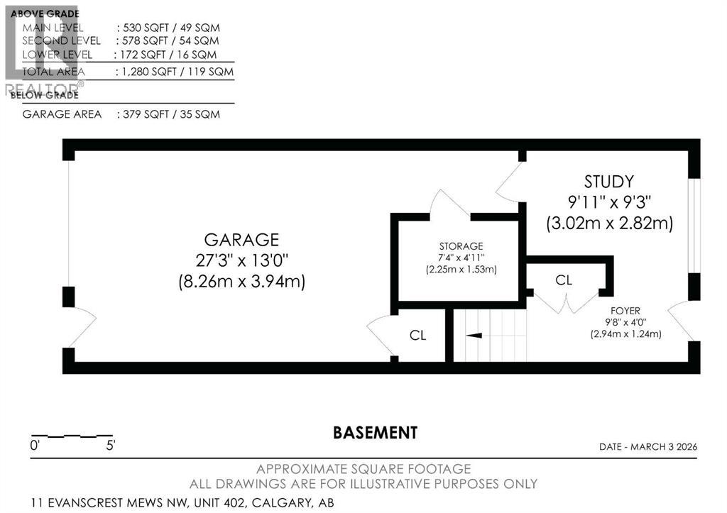 402, 11 Evanscrest Mews Nw, Calgary, Alberta  T3P 0Y1 - Photo 44 - A2290608