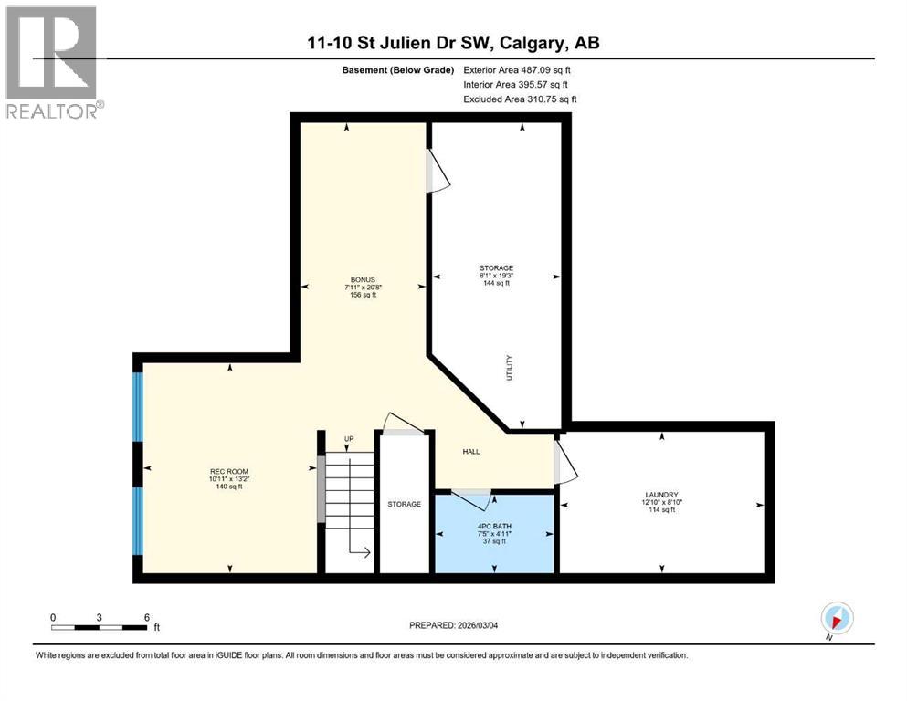 11, 10 St Julien Drive Sw, Calgary, Alberta  T2T 6E2 - Photo 47 - A2290027