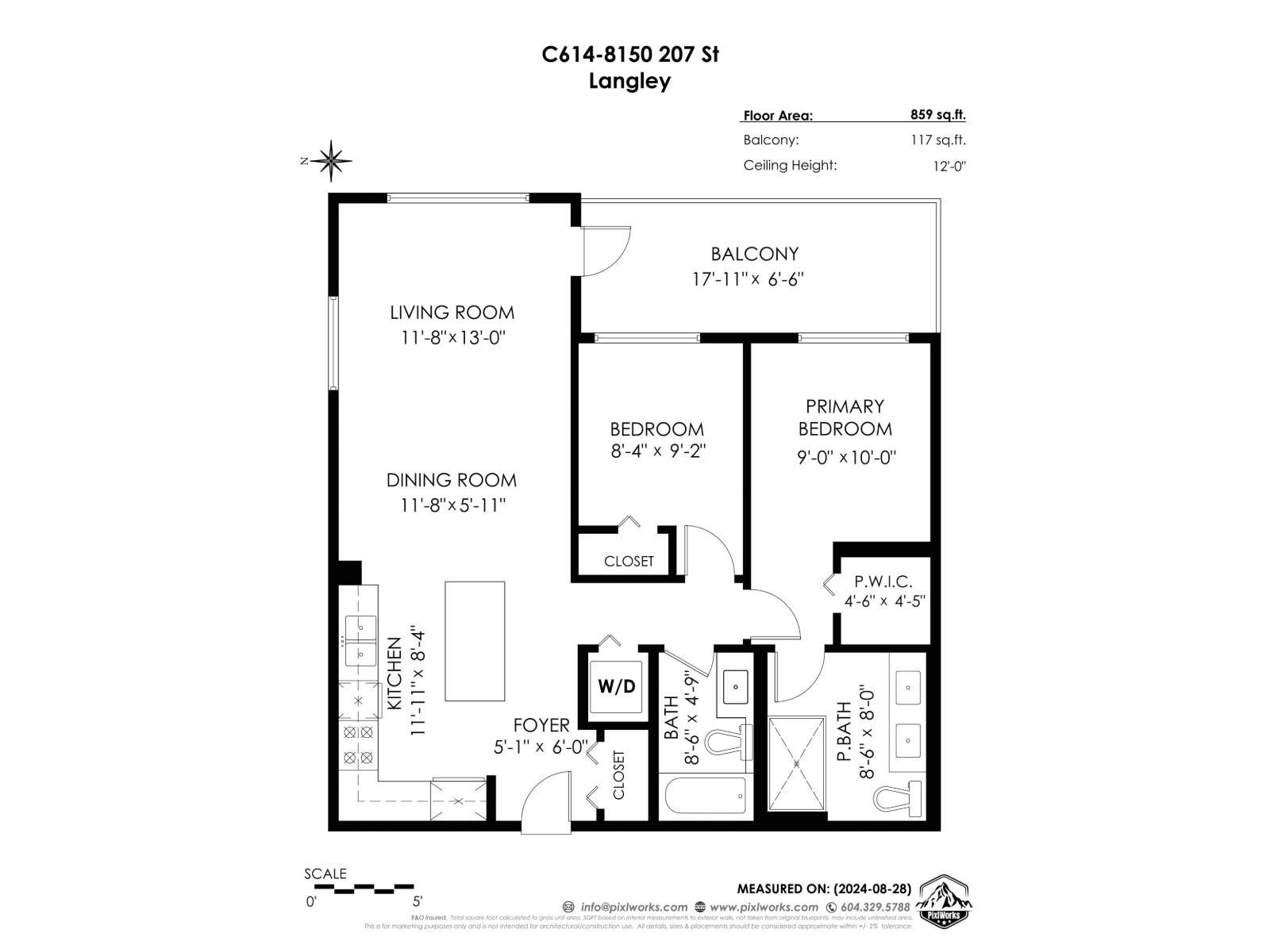 C614 8150 207 Street, Langley, British Columbia  V2Y 4J4 - Photo 3 - R3096654