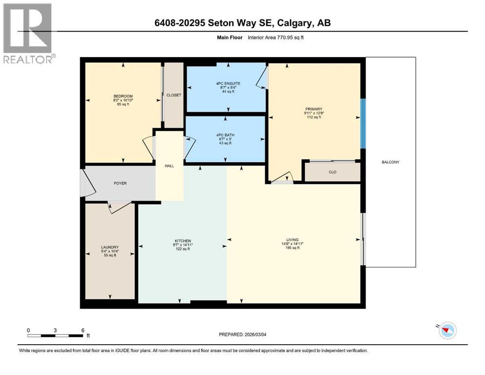 6408, 20295 Seton Way Se, Calgary, Alberta  T3M 3Y7 - Photo 3 - A2290792