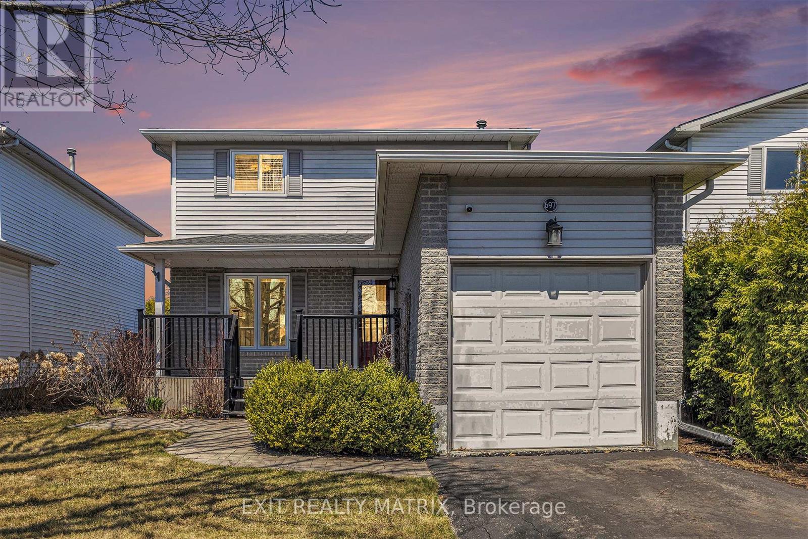 **Turnkey Renovated 3-Bedroom Detached Home in Family-Friendly Neighbourhood!** Welcome to this beautifully updated and move-in ready 3-bedroom, 2-bath single-family detached home located in a charming, family-friendly neighbourhood close to top-rated schools, parks, shopping, recreation,entertainment and more. Step inside to discover a stylish and functional layout featuring fresh luxury vinyl plank flooring throughout, a completely renovated kitchen with stunning quartz countertops, new sink, and modern backsplash. Both bathrooms were fully renovated in 2022, offering a sleek, contemporary look. Enjoy the convenience of second-floor laundry hook-ups (2022) and peace of mind with recent updates including: - Windows (2009-2018) - Front door (2020) & patio door (2016) - Roof shingles (2017) - Attic insulation upgraded to R60 (2018). Relax year-round in the cozy basement family room with a natural gas fireplace, or entertain on the low-maintenance composite decking (front and back). The fully fenced backyard features a handy shed for additional storage, and the attached garage offers extra convenience.This home checks all the boxes for comfort, style, and functionality. Perfect for families or anyone looking for a stress-free lifestyle in a great community.**Don't miss this turnkey gem! Book your private showing today!** (id:48254)