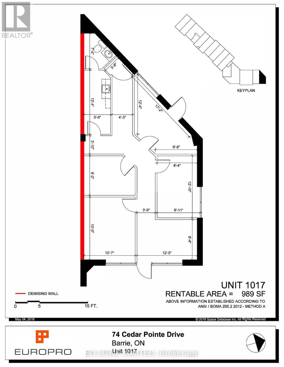 1017 - 74 Cedar Pointe Drive, Barrie, Ontario  L4N 5R7 - Photo 2 - S12856330