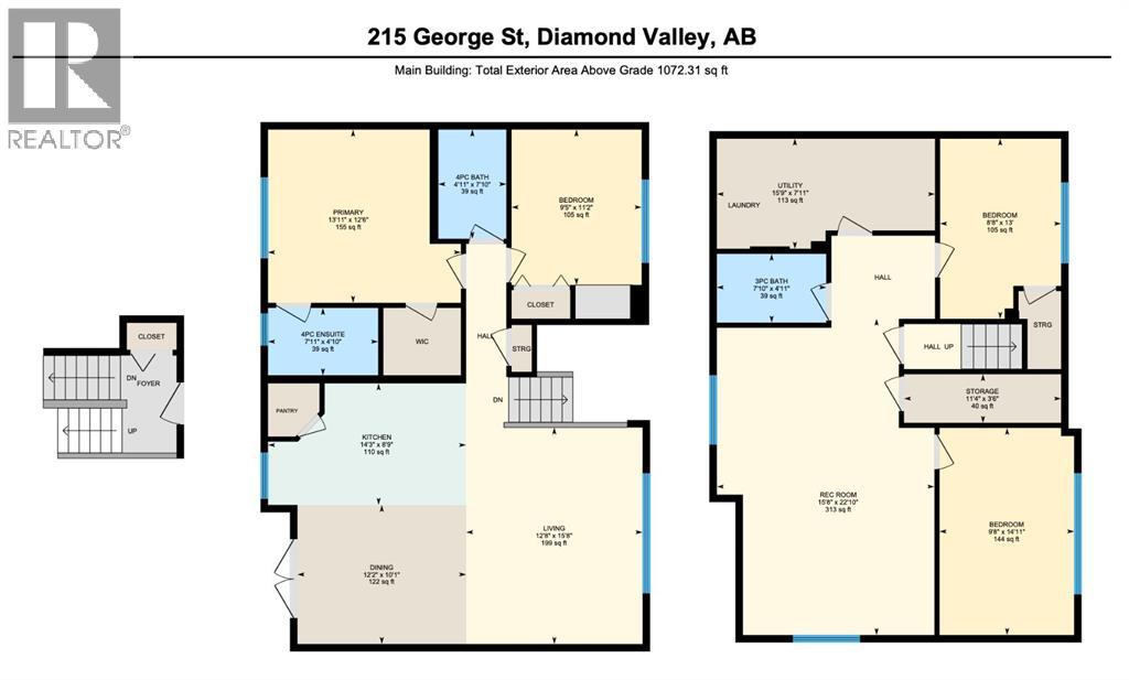 215 George Street, Diamond Valley, Alberta  T0L 2A0 - Photo 46 - A2287893