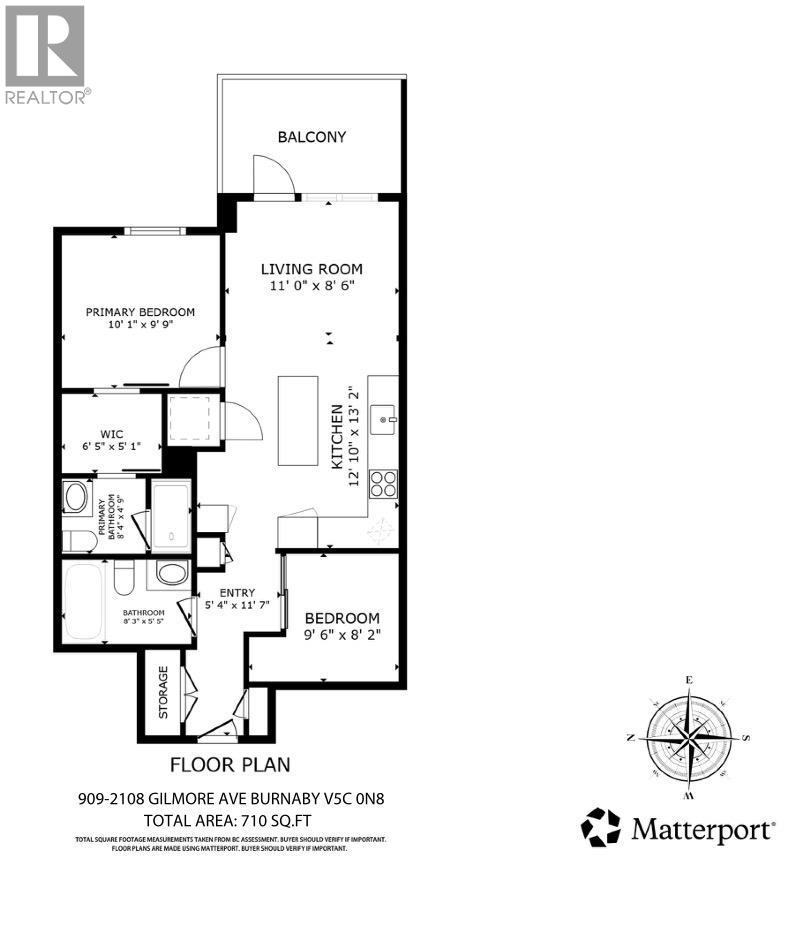 909 2108 Gilmore Avenue, Burnaby, British Columbia  V5C 0N8 - Photo 10 - R3081496