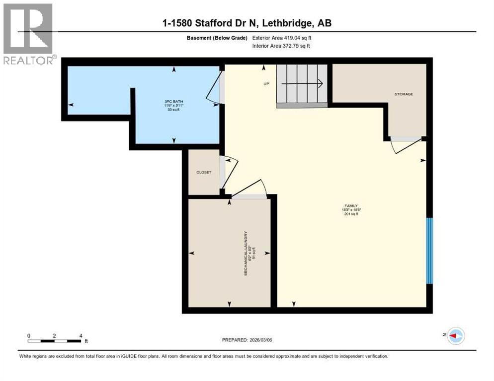 1, 1580 Stafford Drive N, Lethbridge, Alberta  T1H 7G8 - Photo 28 - A2291586