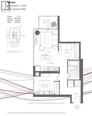 1202 - 88 SHEPPARD AVENUE E, Toronto, Ontario