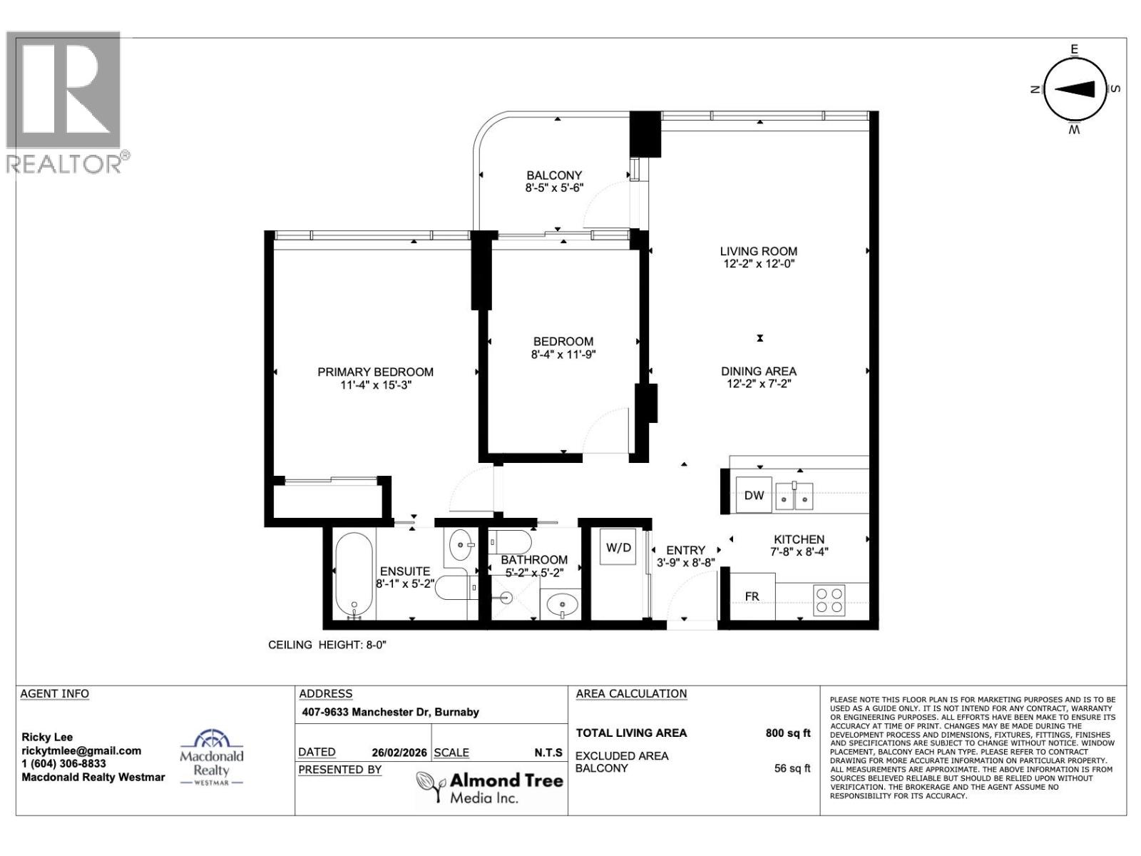 407 9633 Manchester Drive, Burnaby, British Columbia  V3N 4Y9 - Photo 32 - R3095693