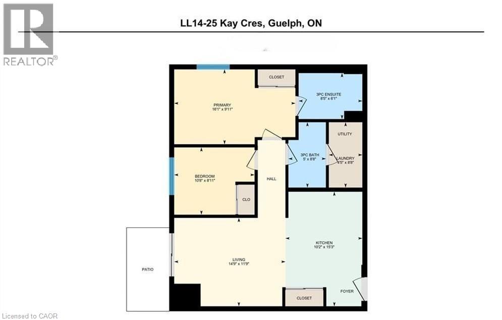 25 Kay Cres Crescent Unit# Ll14, Guelph, Ontario  N1L 0P2 - Photo 5 - 40808916